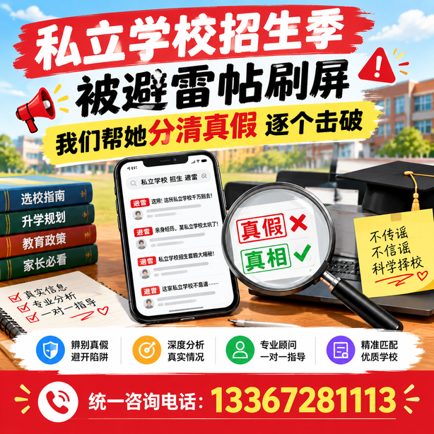 宜春小红书舆情合规处置：私立学校招生季被避雷帖刷屏，我们帮她分清真假逐个击破